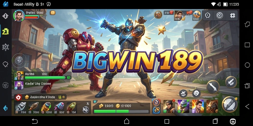 Screenshot utama BIGWIN189 menampilkan tampilan antarmuka aplikasi Utility.