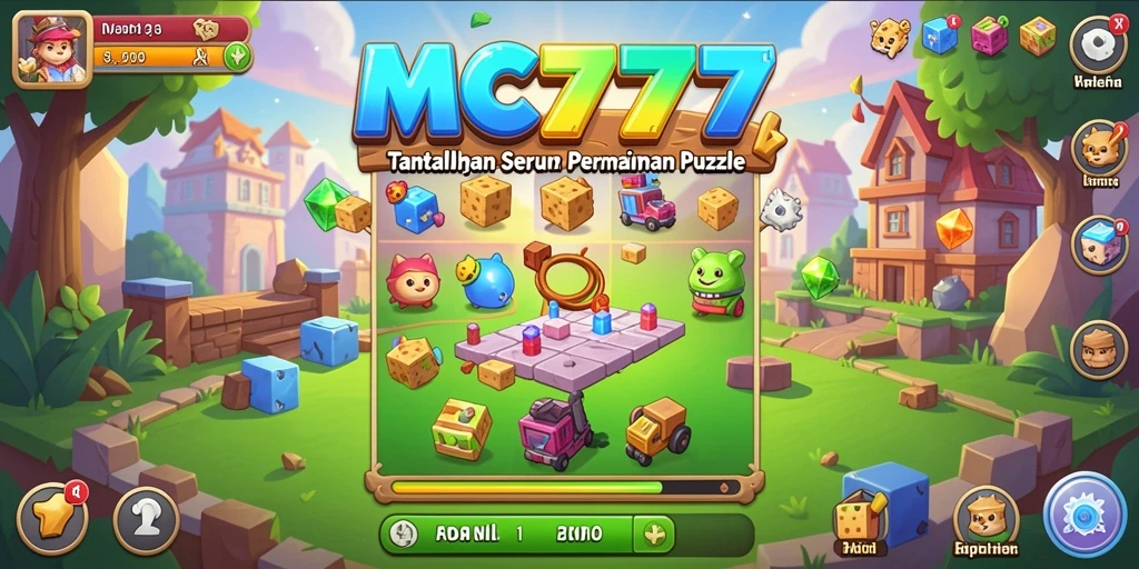 Gameplay puzzle seru di MC777 dengan tantangan yang menarik.
