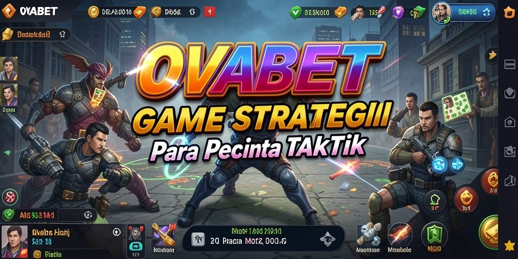 Tampilan menarik dari gameplay strategis OVABET yang seru.